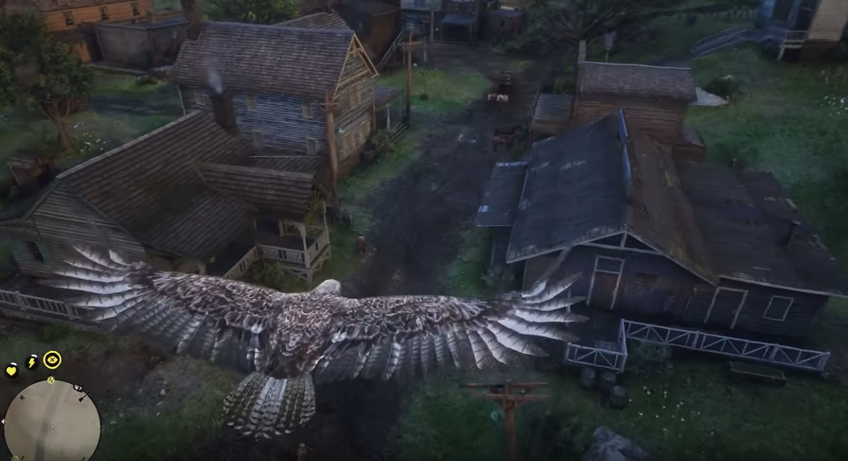 Mod turns Red Dead Redemption 2 into a soothing bird simulator