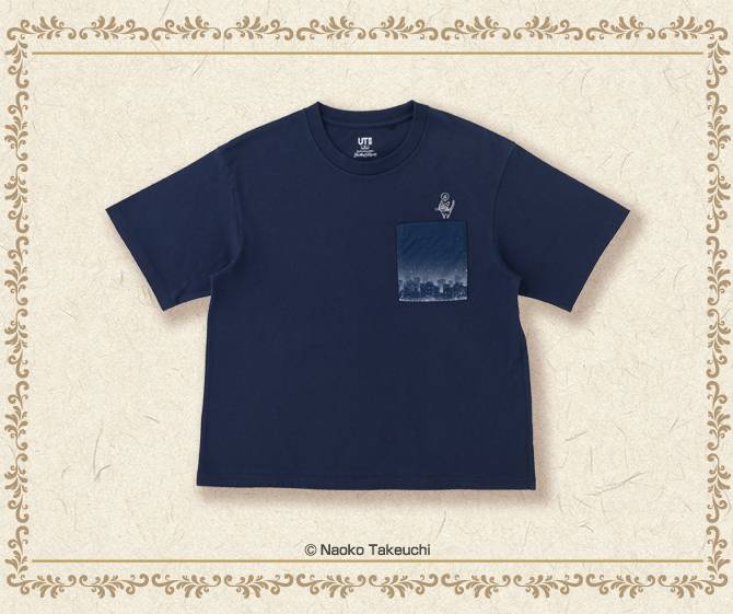 T-shirt Sailor Moon Uniqlo Taille L - Couleur Blanc Avec Motif Moon, Neuf Avec étiquettes