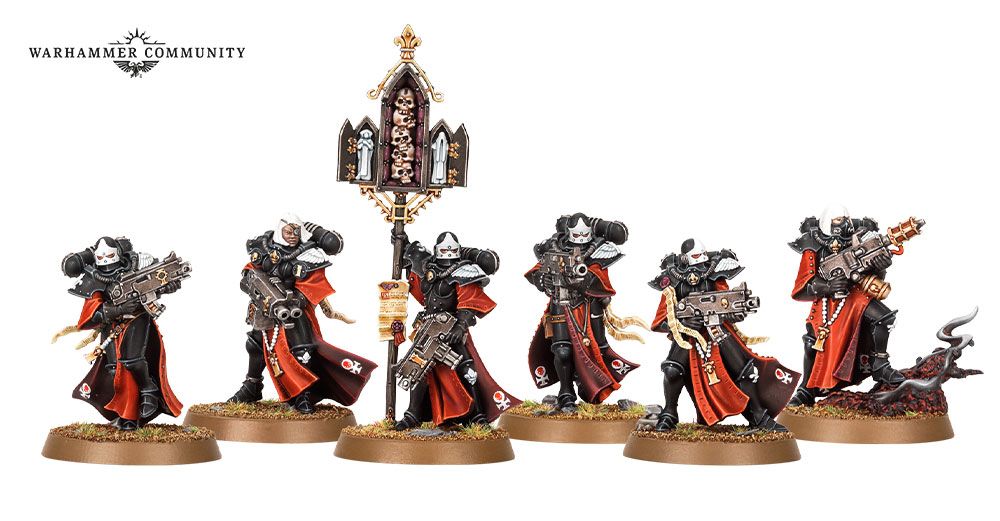 Plastic Sisters of Battle arrive in November for Warhammer 40,000
