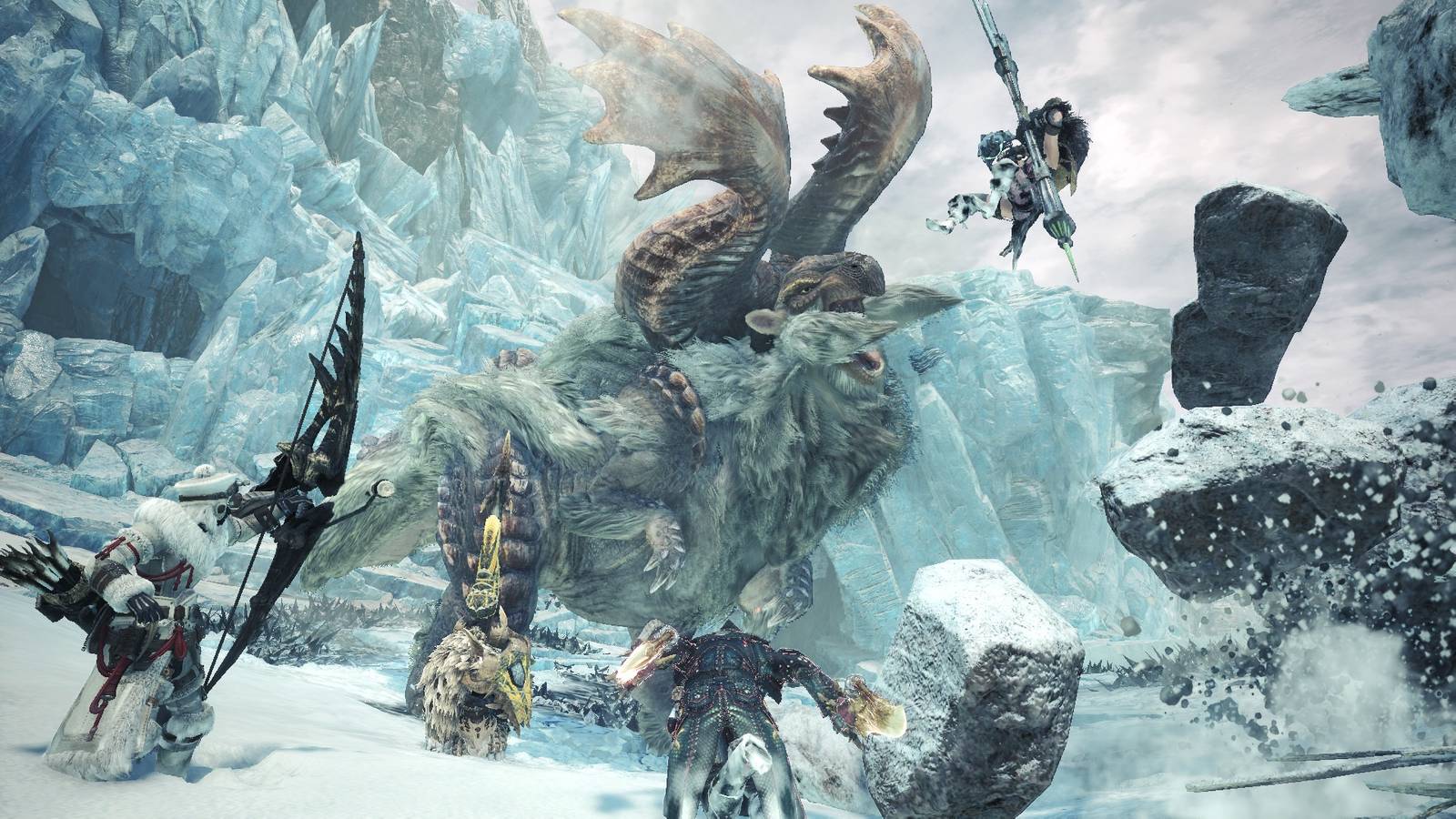 In Monster Hunter’s Iceborne expansion, even the frozen terrain is out ...