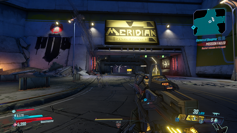 Borderlands 3 Meridian Metroplex challenges map guide