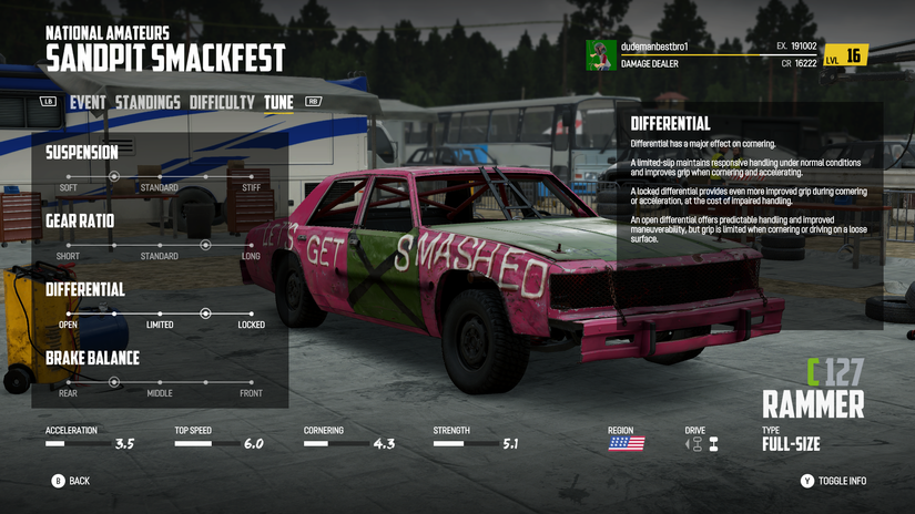 Wreckfest’s best feature? It tells me how to tune the car I’m about to ...