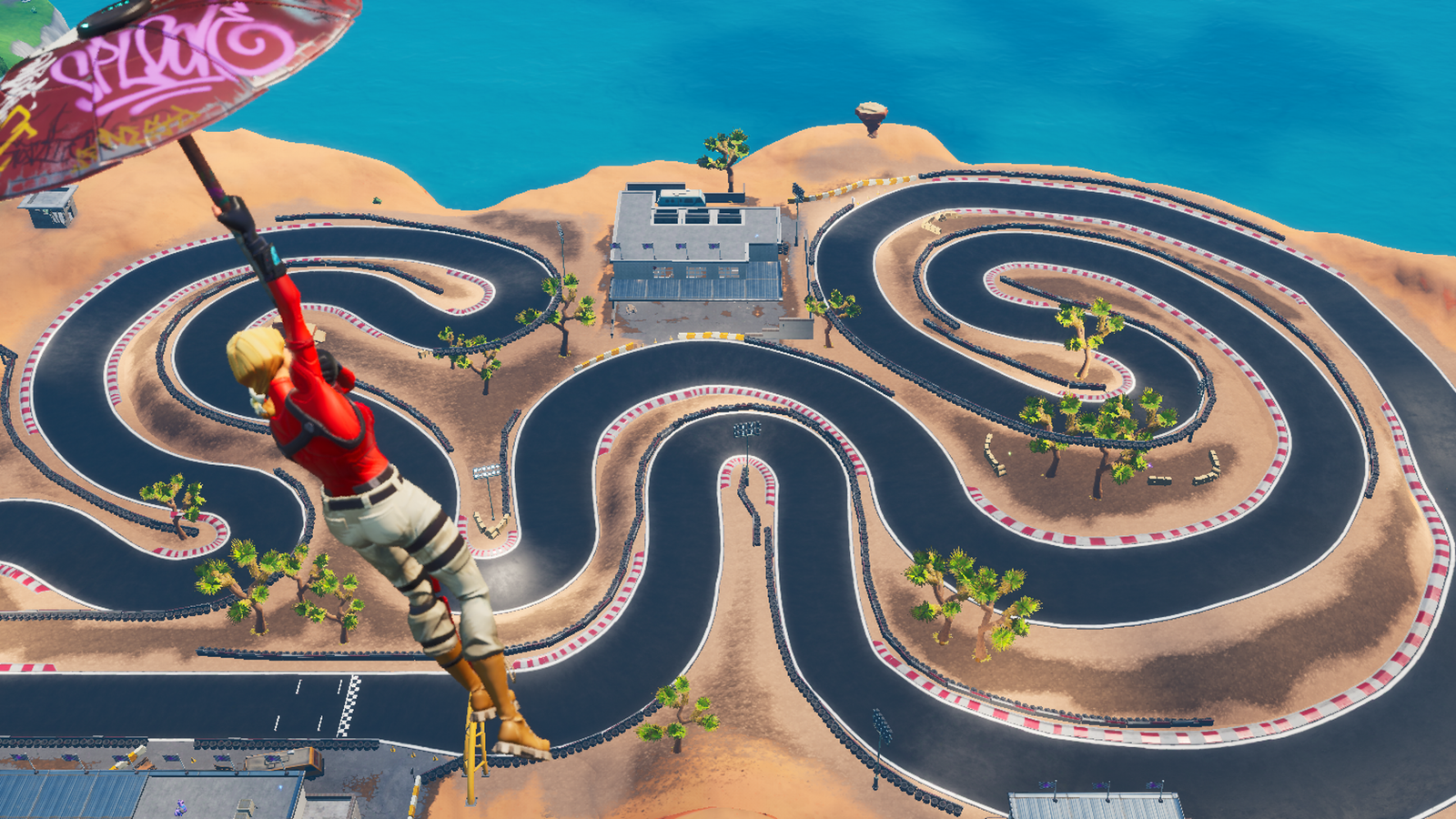 Fortnite guide: Complete a lap on a racetrack Storm Racers mission guide