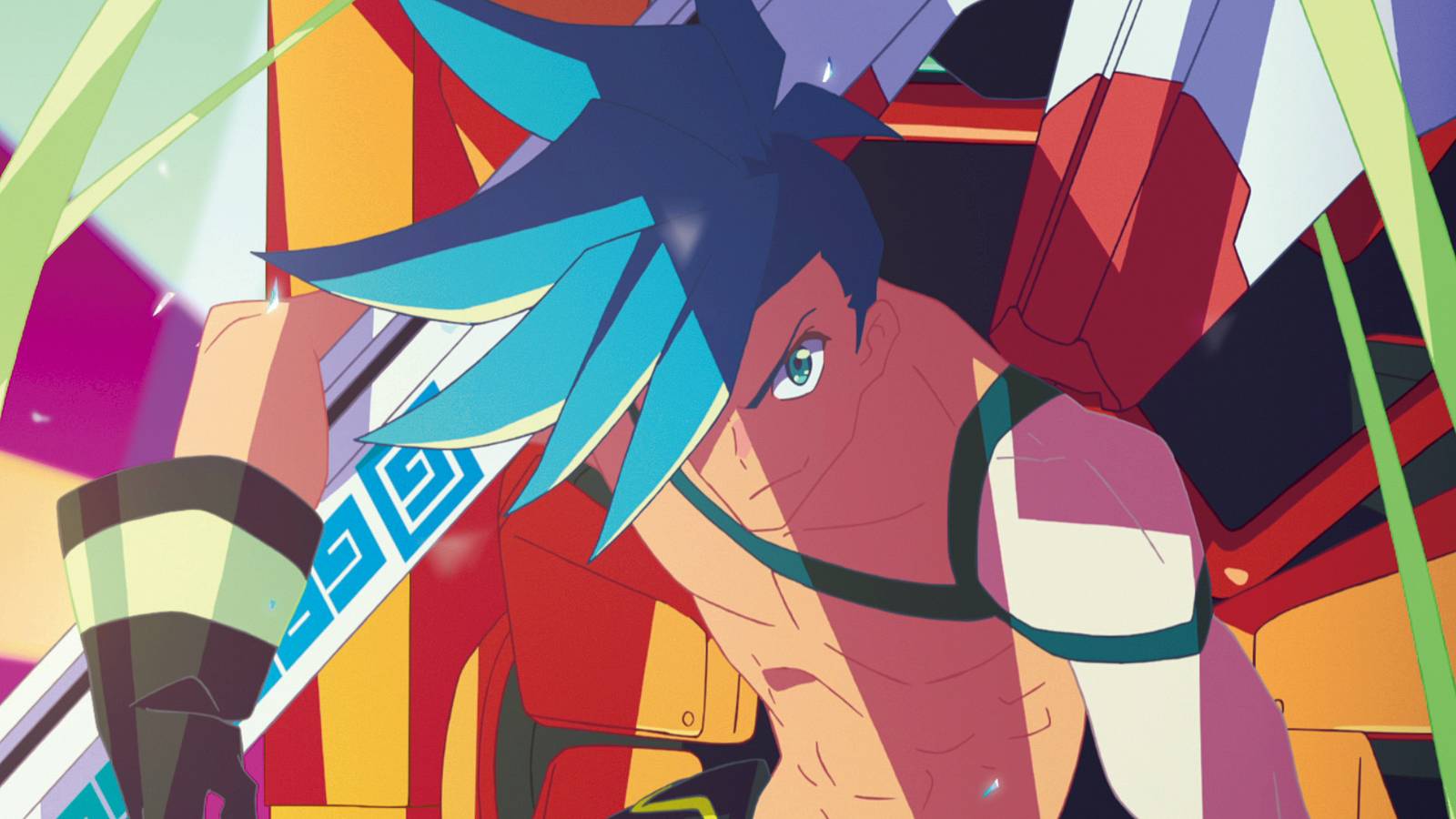 Anime Space Suit Explode