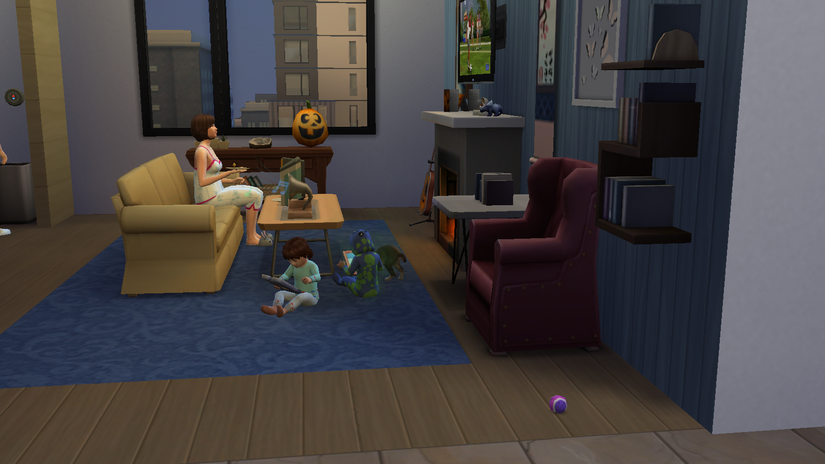 Lots of screen time is good for kids, according to The Sims 4