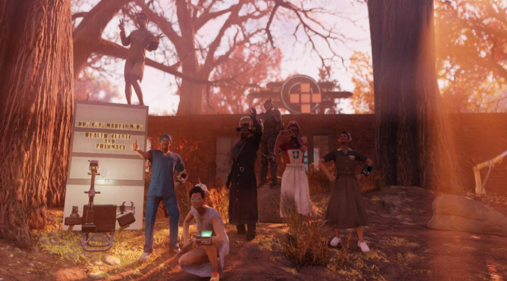 Fallout 76's doctor is the hero that video games deserve