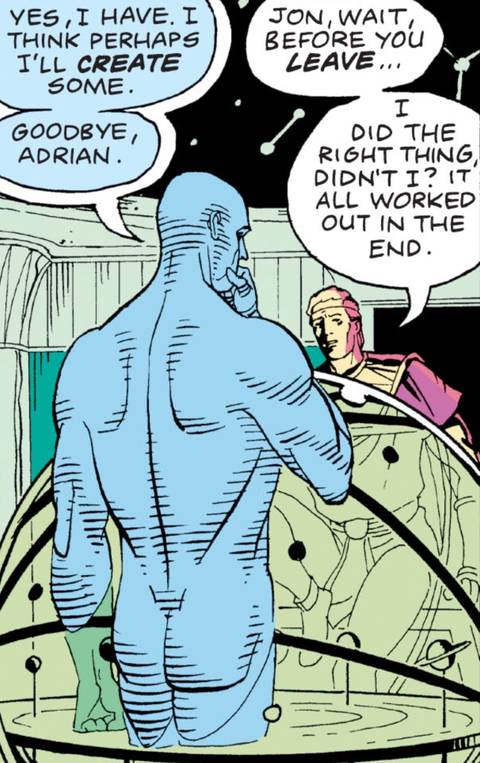 The reason Doctor Manhattan is on Mars in HBO’s Watchmen