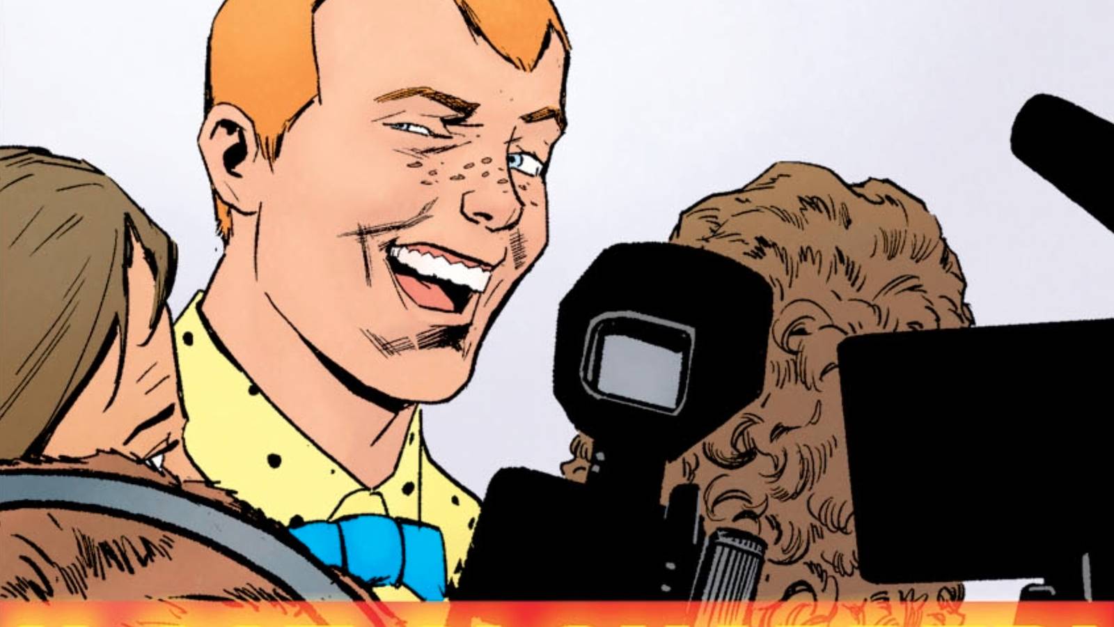 Jimmy Olsen is now the Jake Paul of Gotham City, so Batman punched him