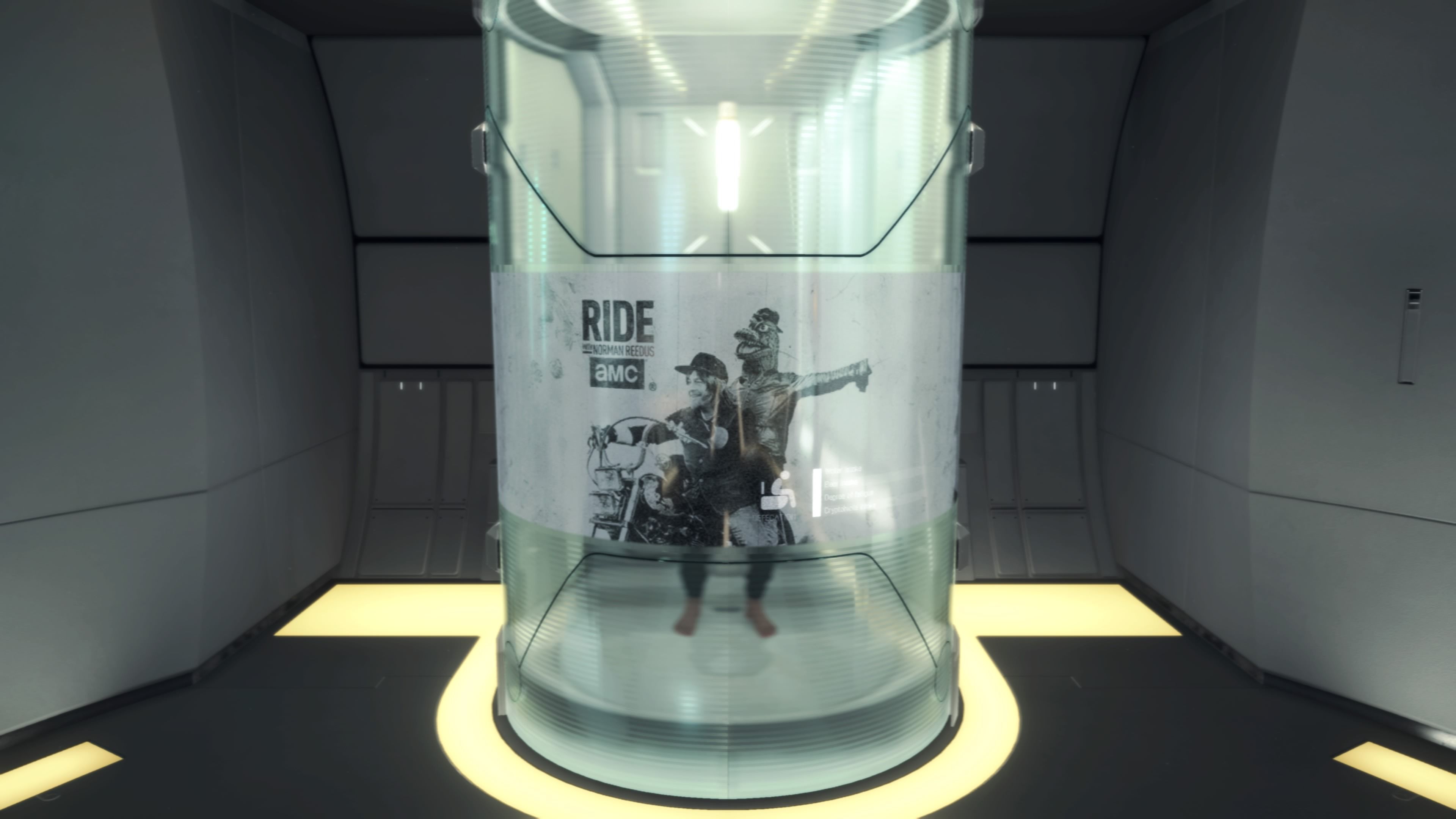 I'm obsessed with the pooping scene in Death Stranding