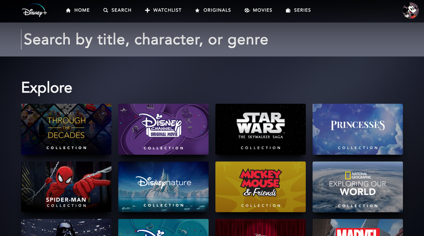 Disney Plus: how to find your favorite movies and shows