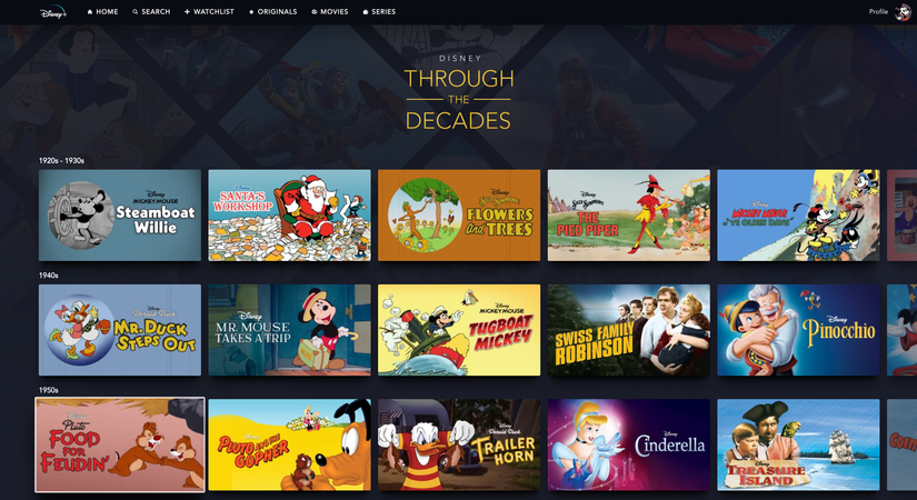 Disney Plus: how to find your favorite movies and shows