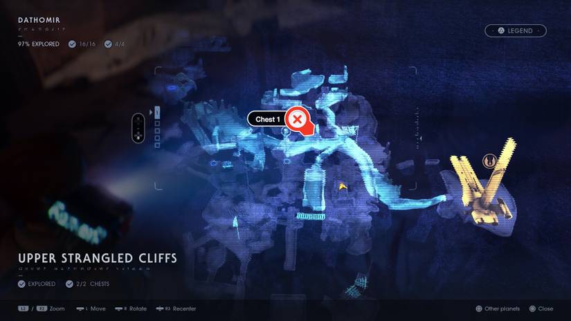 Dathomir chests and secrets map locations – Star Wars Jedi: Fallen ...