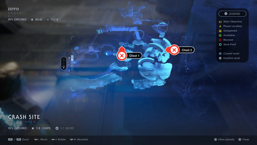 Zeffo chests and secrets map locations – Star Wars Jedi: Fallen Order guide