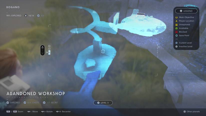 Bogano chests and secrets map locations – Star Wars Jedi: Fallen Order ...