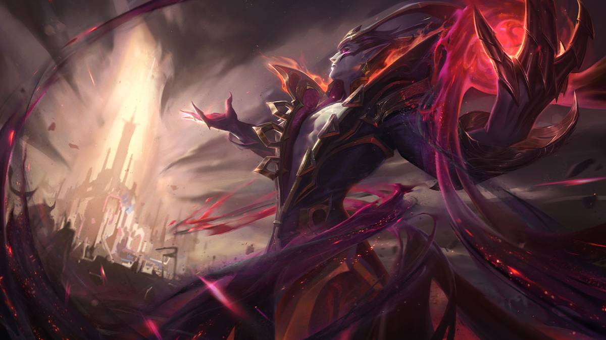 New Nightbringer skins for Lee Sin, Vladimir, Soraka, and Aphelios