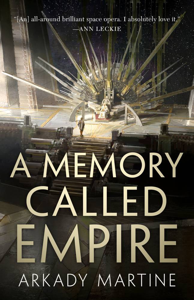 A Memory Called Empire by Arkady Martine has a throne room on the cover