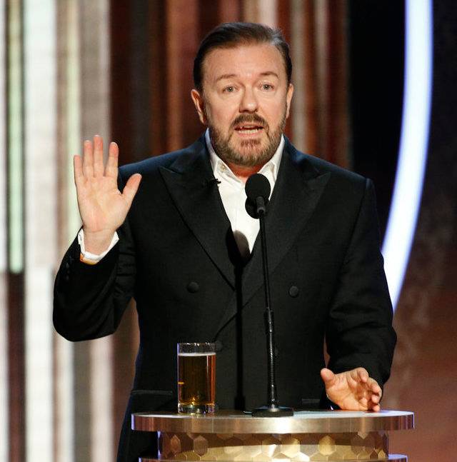 Golden Globes 2020: Ricky Gervais drags Hollywood hypocrisy in opening