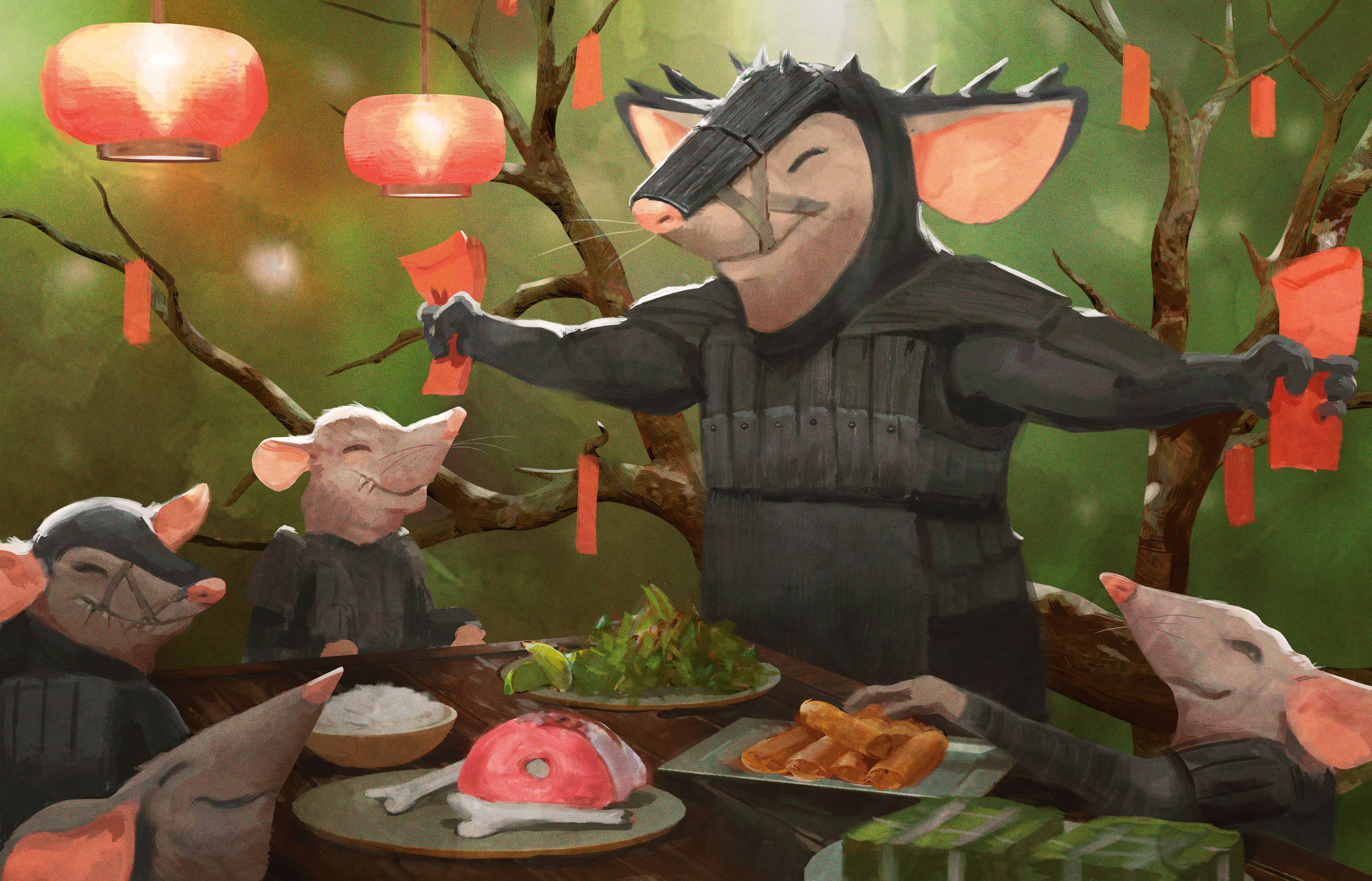 Magic's Year of the Rat is a set of eight cards you can only