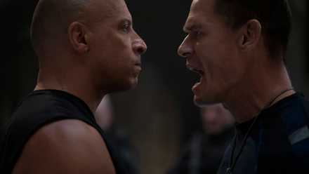 dom and his brother yell at each other in f9