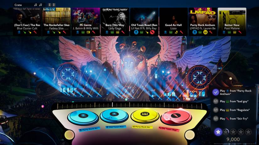 Harmonix announces Fuser, a music-mixing festival DJ game