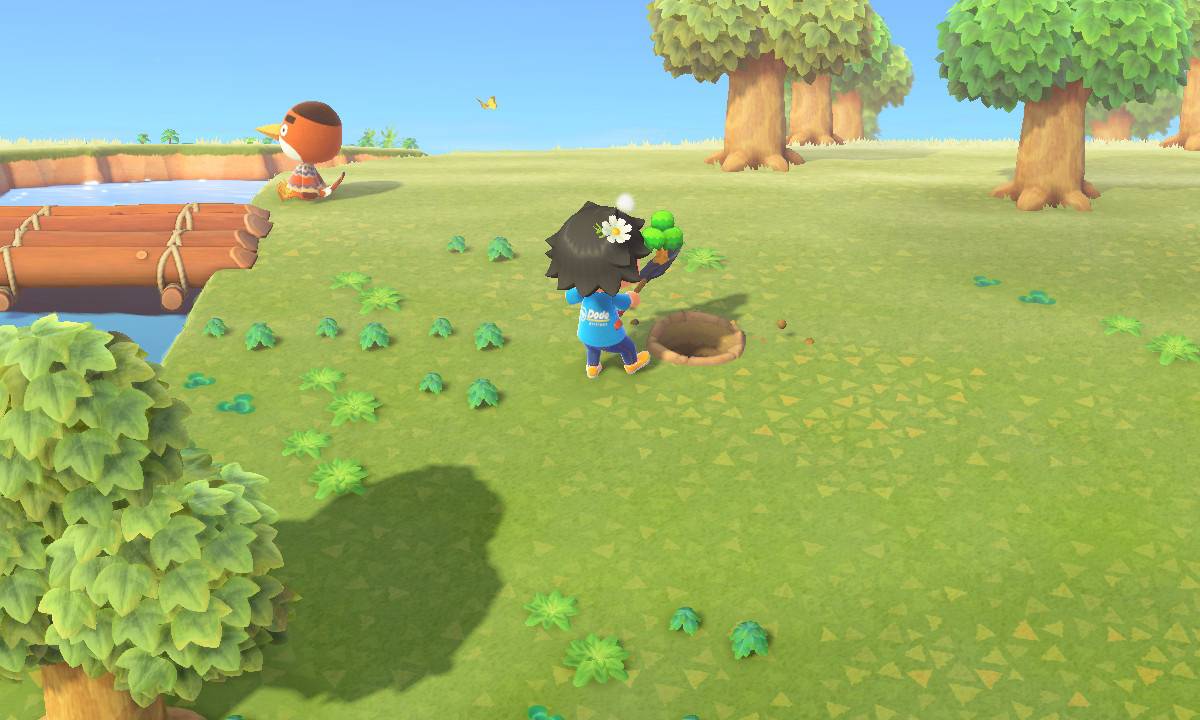 How to move trees in Animal Crossing: New Horizons (Switch)
