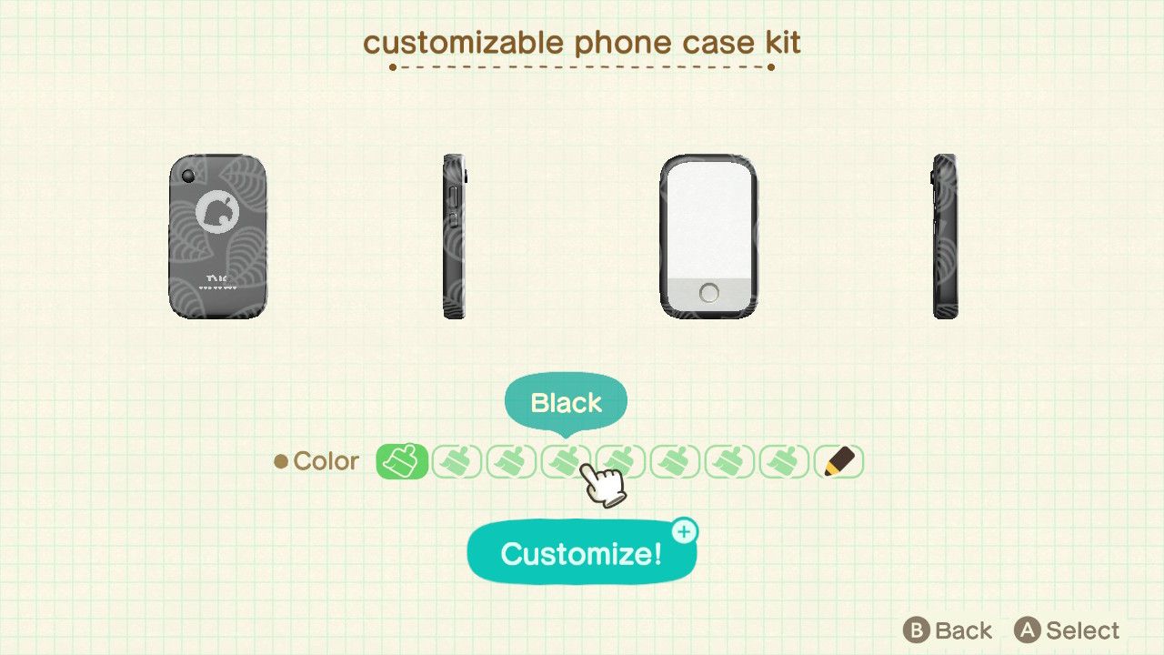How to use the ACNH customizable phone case kit How to use the ACNH customizable phone case kit