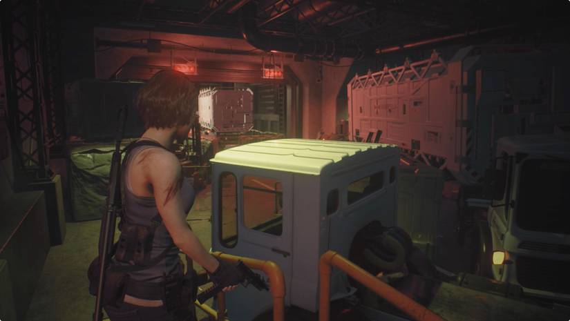 Resident Evil 3 Underground Storage walkthrough