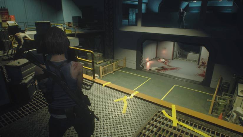 Resident Evil 3 Underground Storage walkthrough