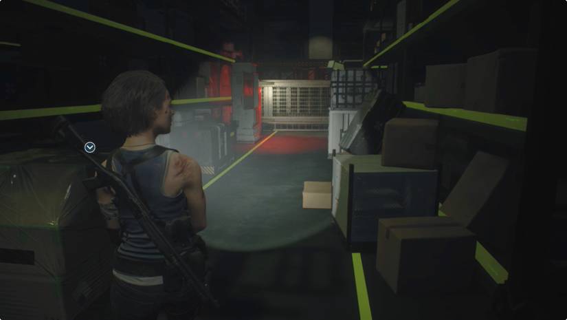 Resident Evil 3 Underground Storage walkthrough