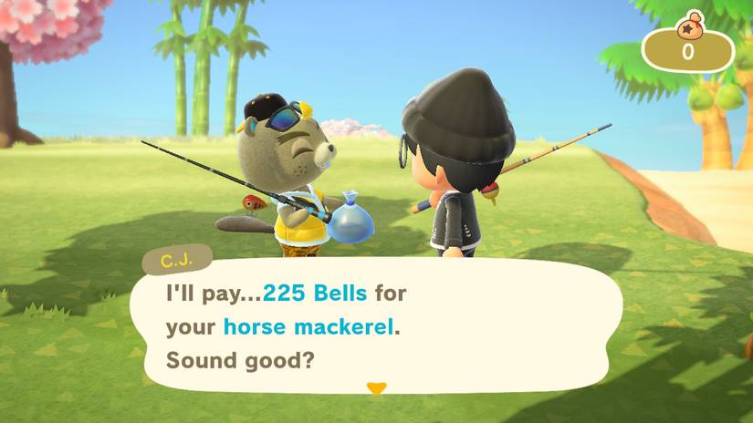 Animal Crossing: New Horizons (Switch) guide: C.J. the new fish vendor