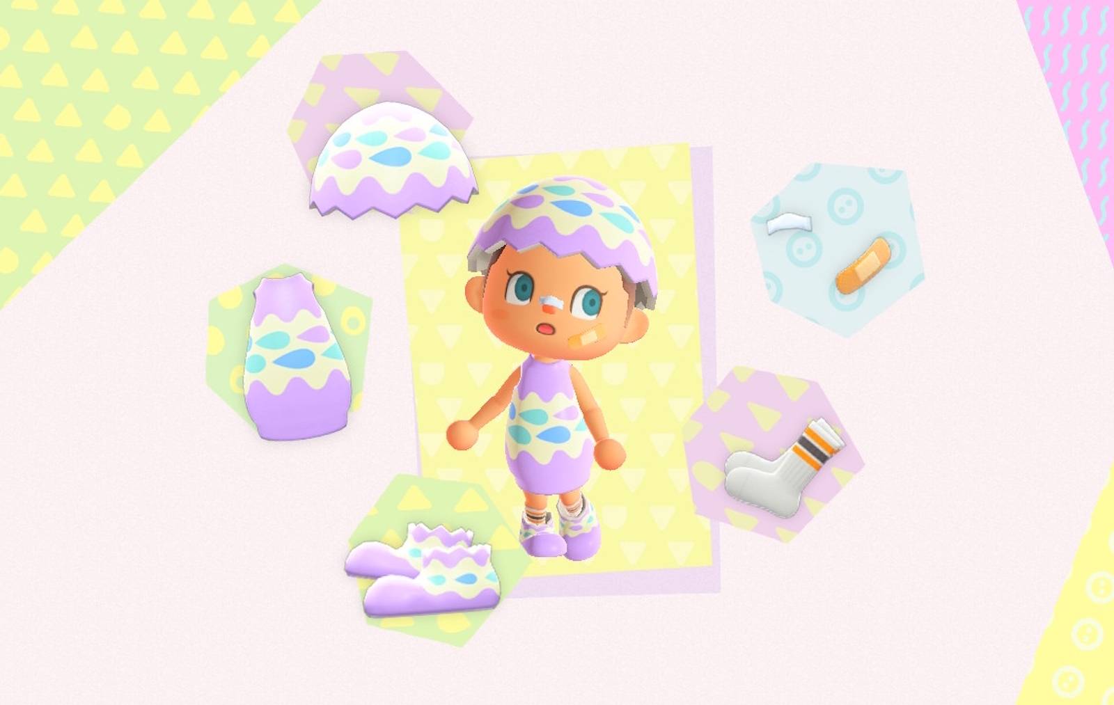 egg party dress acnh How to get the egg party dress DIY in Animal Crossing