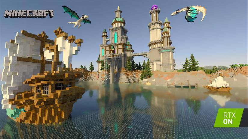 Minecraft with RTX update released, adds ray-traced graphics on PC