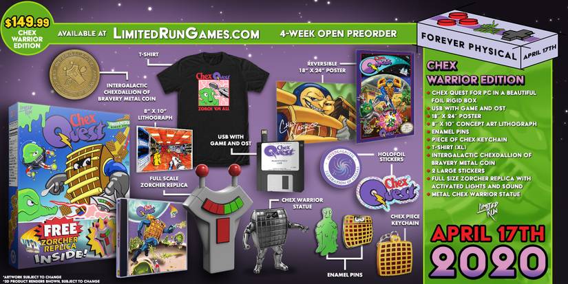 Chex Quest HD Steam release date, deluxe physical version announced