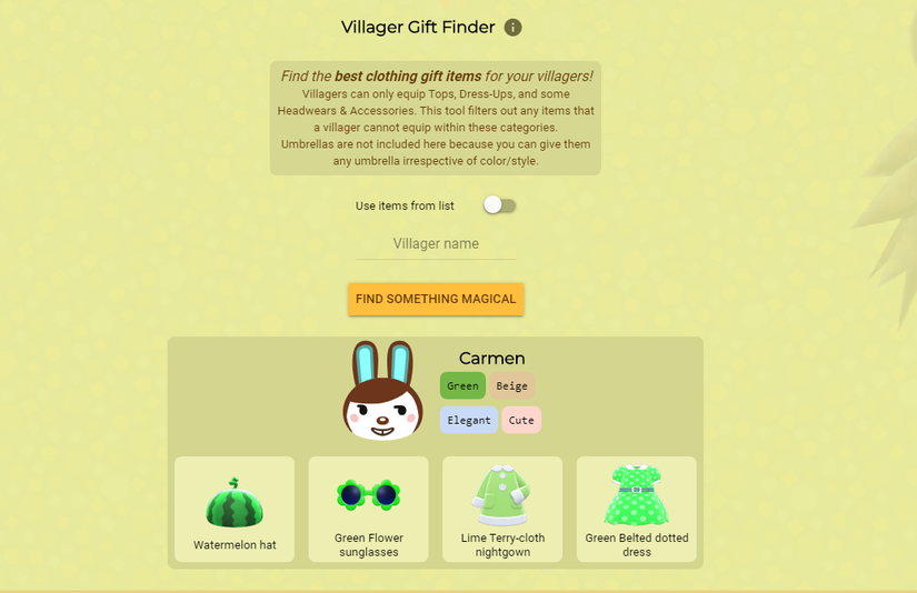 Animal Crossing: New Horizons tool shows the best villager gifts Animal Crossing: New Horizons tool shows the best villager gifts