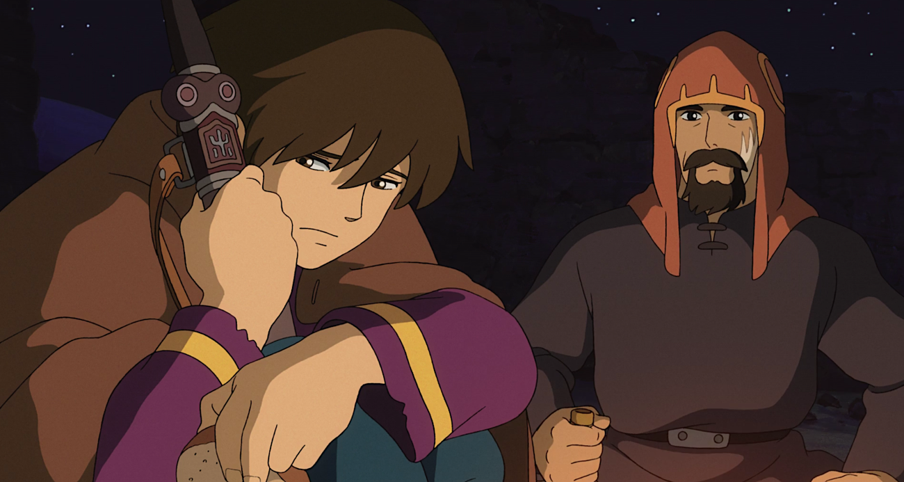 Arryn sits with Sparrowhawk