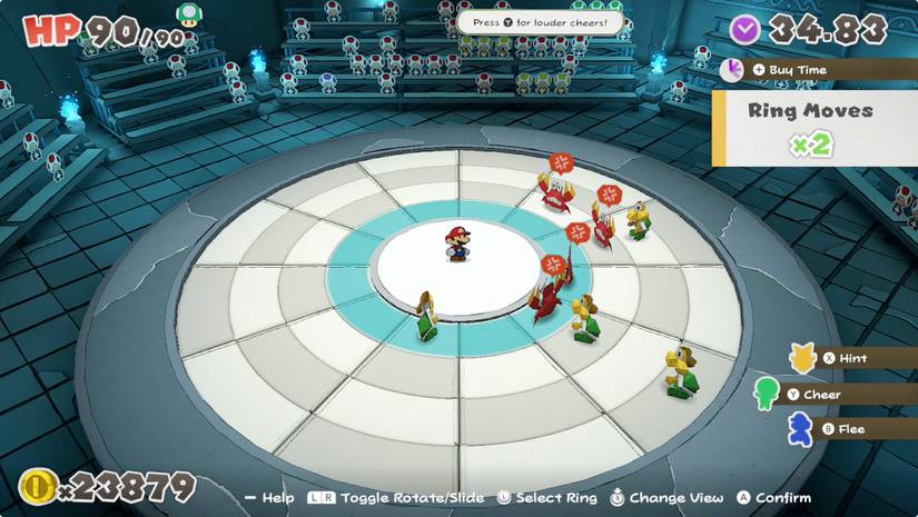 Paper Mario: The Origami King review: Cute game, punishing combat