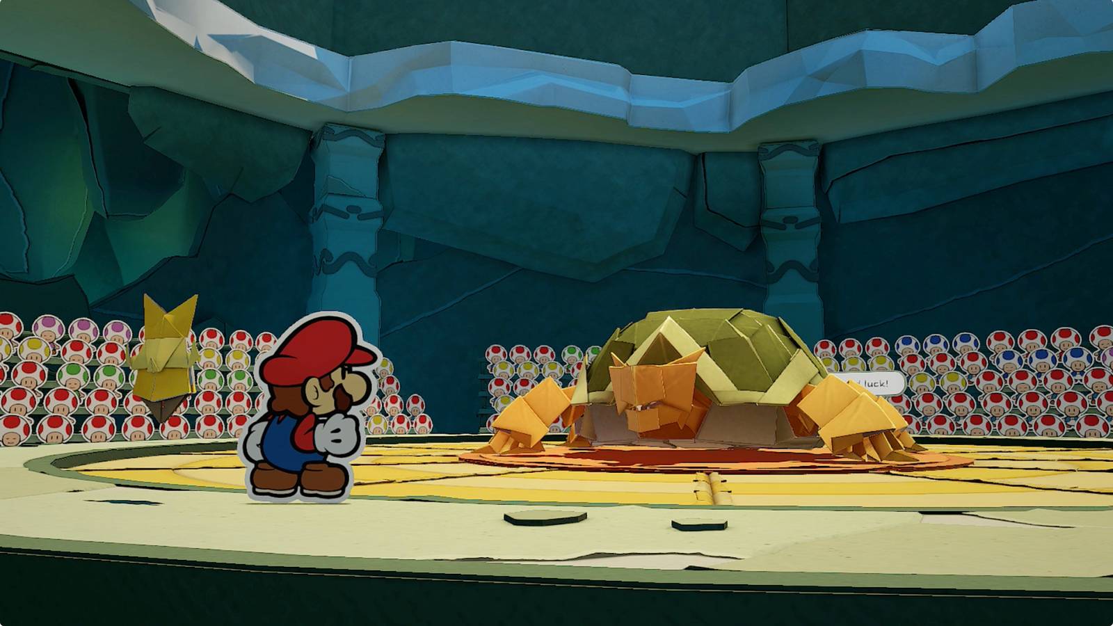 Earth Vellumental boss fight guide – Paper Mario: The Origami King