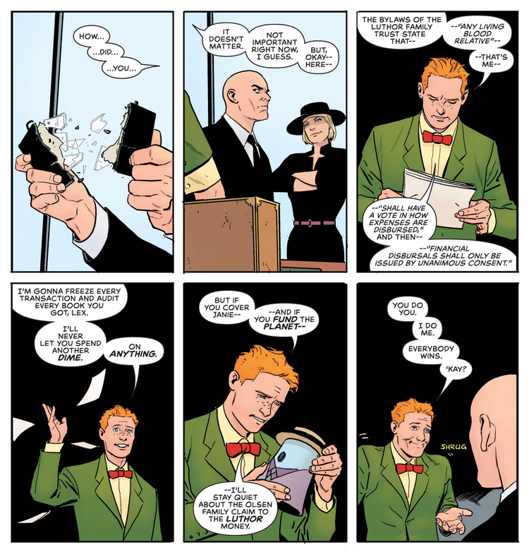 Jimmy Olsen just saved Superman’s job and all of DC Comics continuity