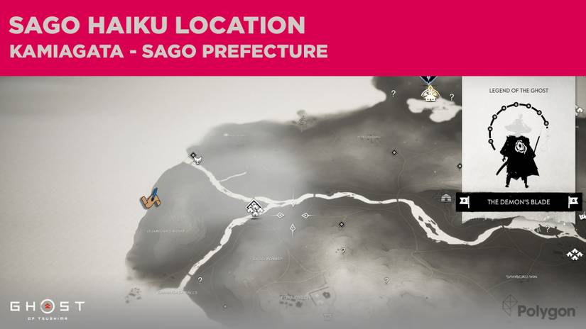 Ghost of Tsushima haiku map locations guide