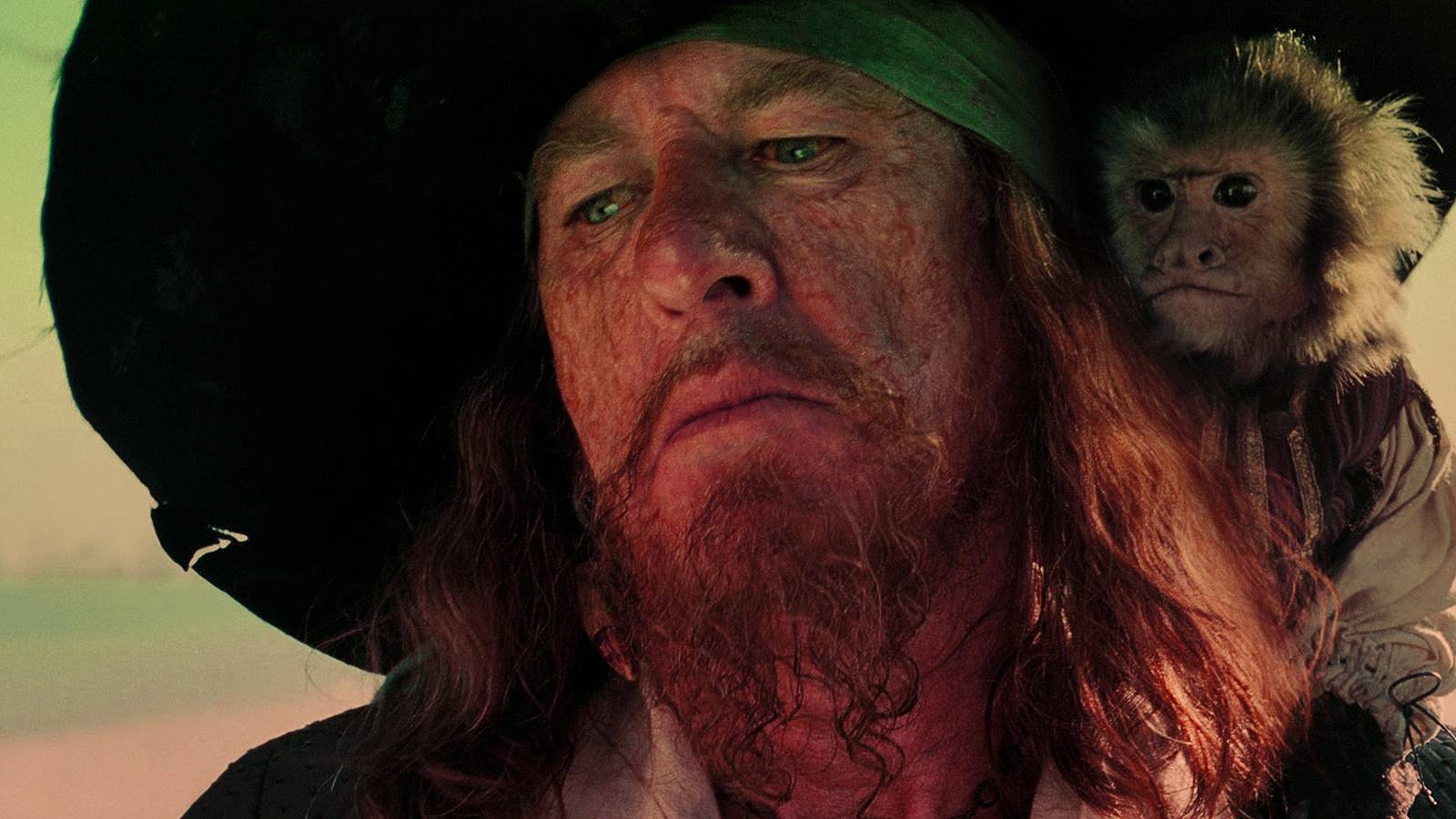 Hector Barbossa was the Pirates of the Caribbean movies' real star