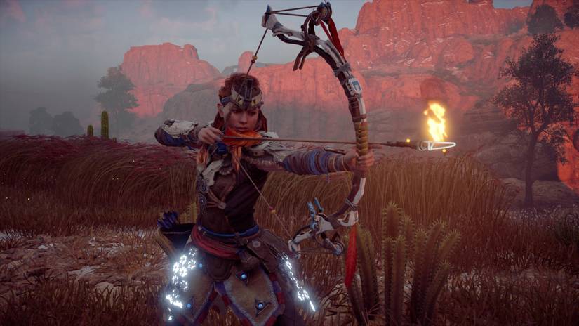 Weapons and their uses in Horizon Zero Dawn