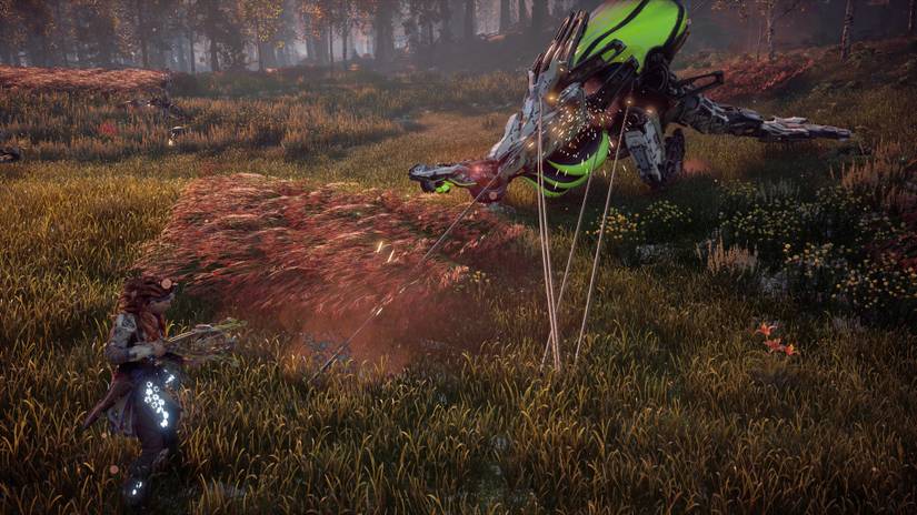 Shadow Rattler Weapons and their uses in Horizon Zero Dawn