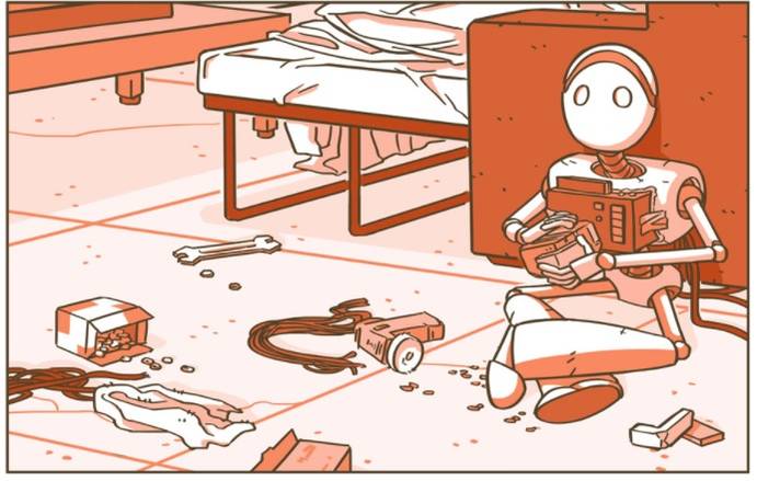 O Human Star is the best robot comic in a decade