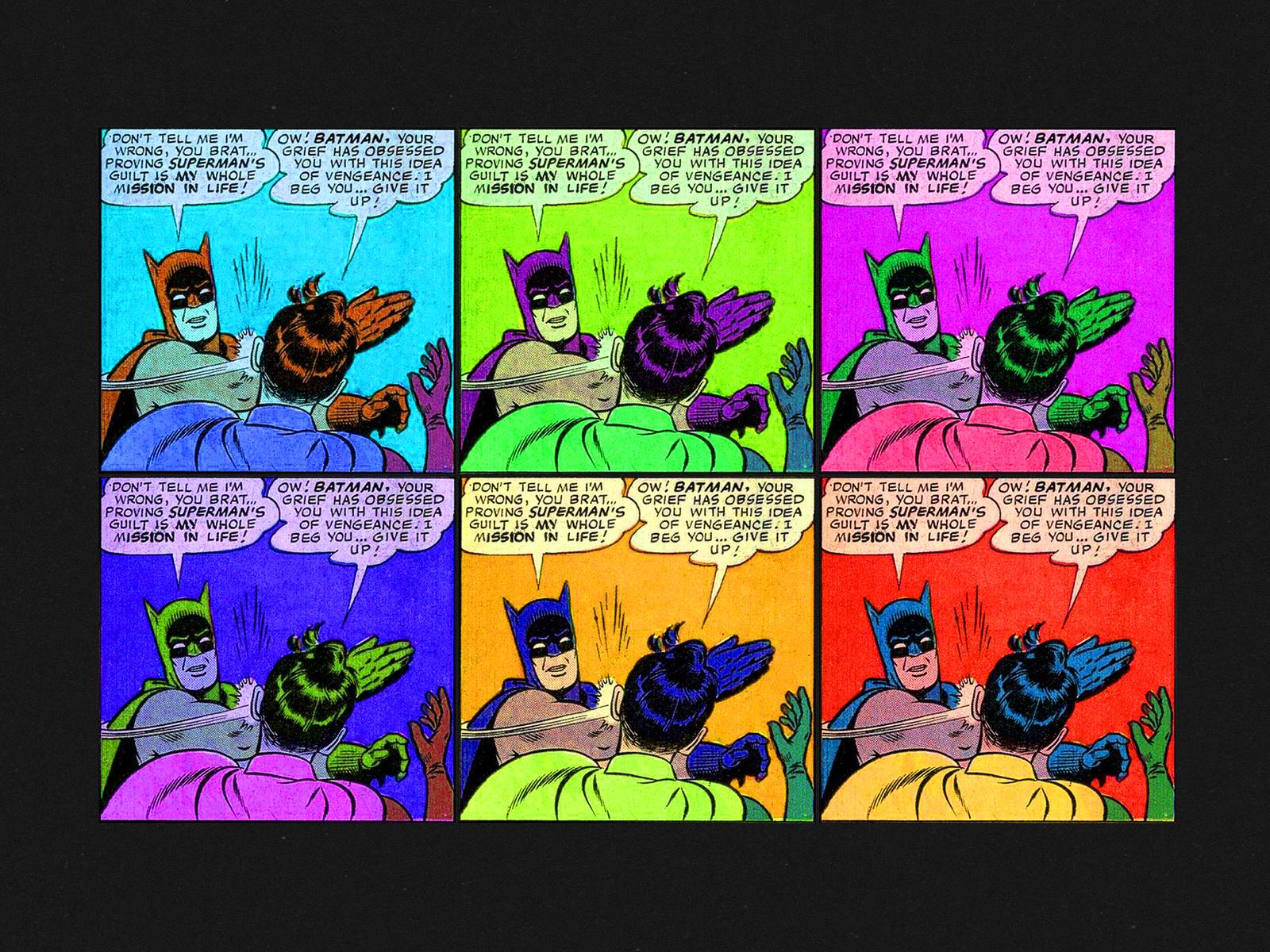 The Batman Slapping Robin meme, finally explained, image size:1600x1200