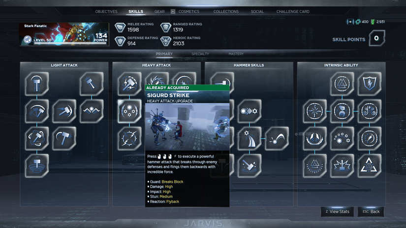 Marvel’s Avengers Thor skills guide and leveling tips