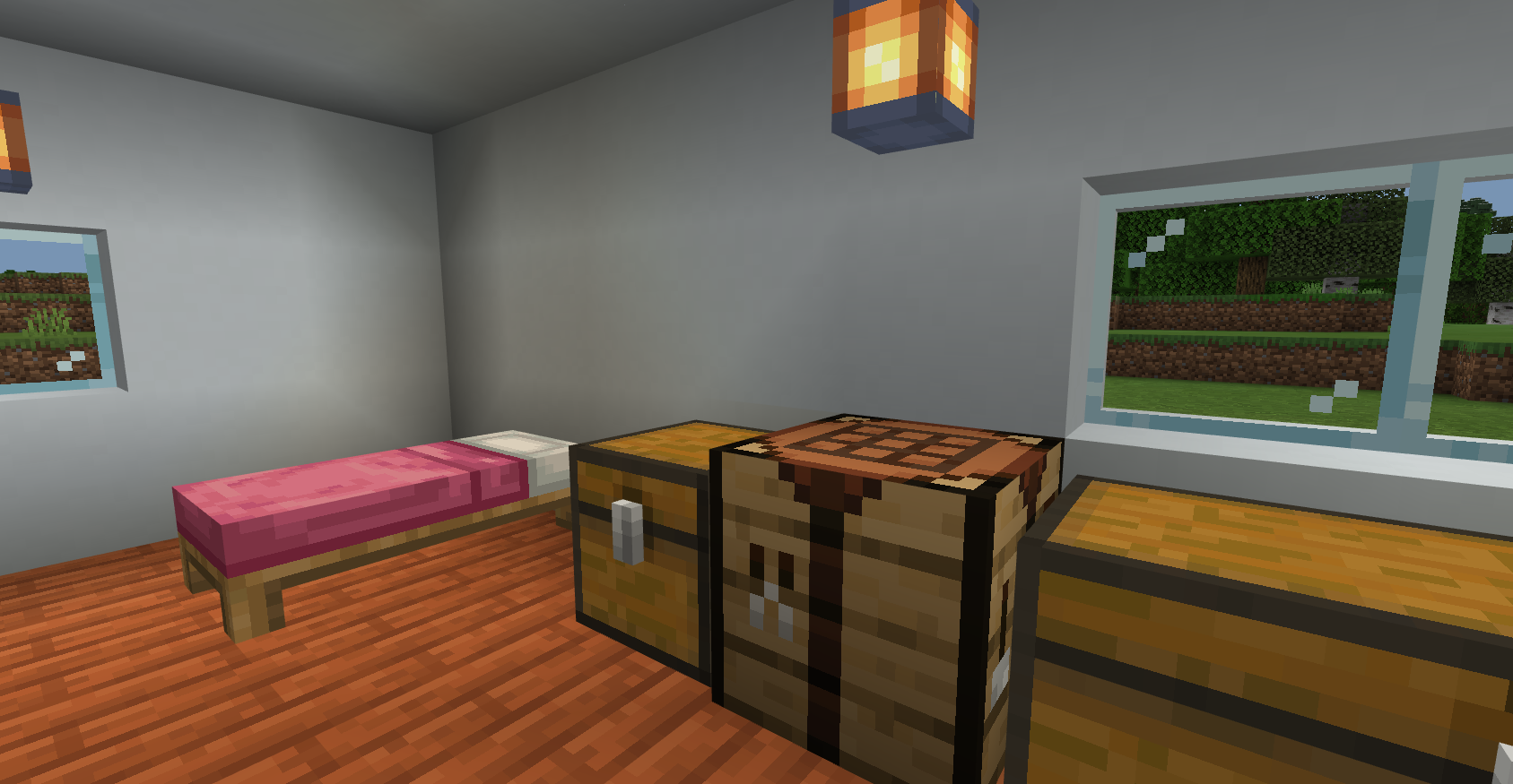 Minecraft Crafting Table Room