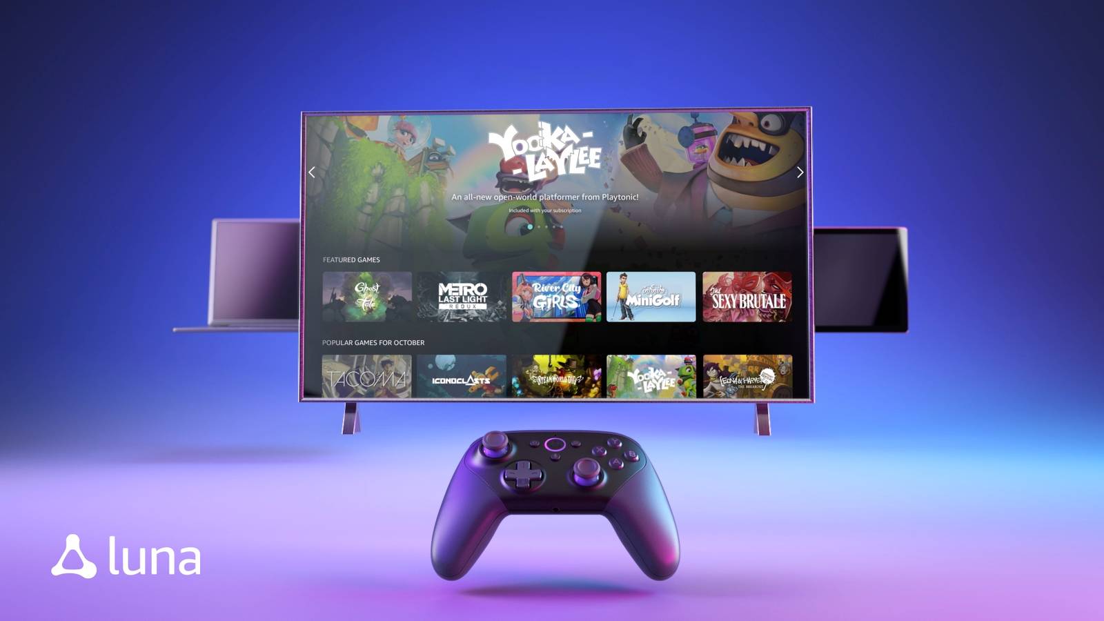 Amazon cloud gaming service Luna announced