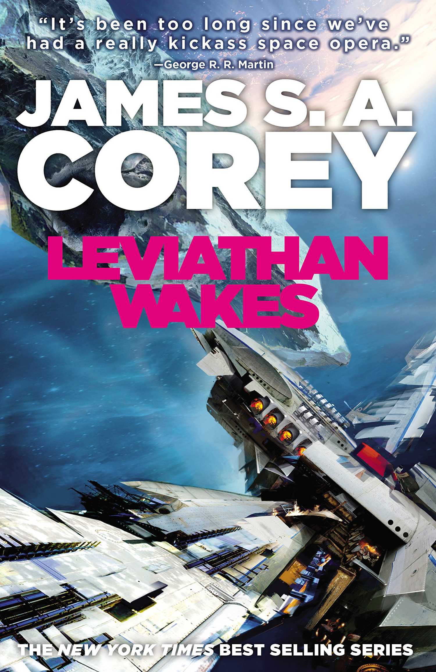 Leviathan Wakes by James S.A. Corey cover