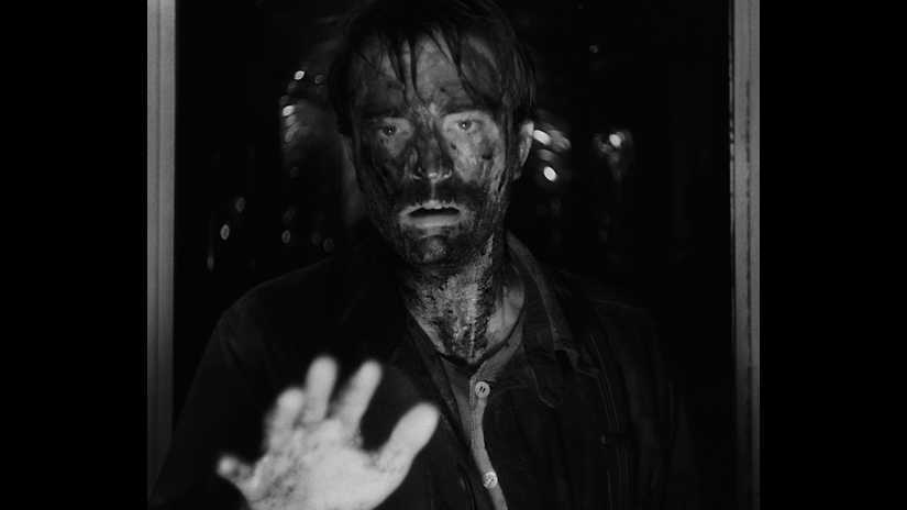 Robert Pattinson and Willem Dafoe in The Lighthouse
