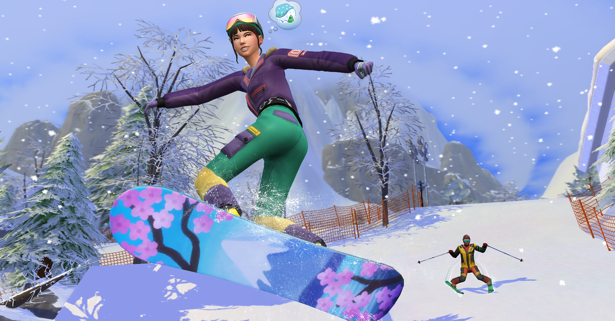The Sims 4's new Japanese-inspired winter expansion, Snowy